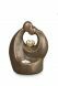 Miniurna Joyería conmemorativa | bronce y gris-plata