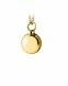 Joyería para ceniza 'circular / redondo' de oro amarillo 14 crt