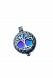 Colgante para cenizas 'Árbol de la vida' azul