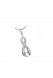 Joyería para ceniza 'Infinito' con piedra zirconia
