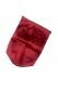 Bolsa roja para cenizas de cremación