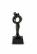 Escultura miniurna de bronce 'Solidario'