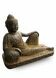 Urna de bronce Buda tumbado o reclinado