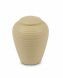 Mini urna funeraria de cerámica 'Art for Eternity' beige