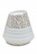 Urna para cenizas de porcelana 'Maya' | Hojas de oro puro