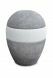 Urna para cenizas de porcelana 'Planet' - Piedra azul belga y hielo