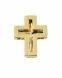 Colgante conmemorativa 'Cruz calada' de oro amarillo 14k