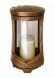 Farol para vela fabricado en bronce en colores diferentes