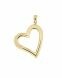 Colgante conmemorativa 'Corazón' de oro amarillo 14k