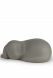 Urna 'Perro acostado' gris