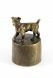Urna bronce perro terrier