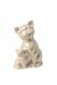 Urna de cenizas para gatos rosa suave