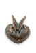 Miniurna bronce mariposa