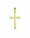 Colgante conmemorativa 'Cruz' de oro amarillo 14k