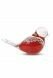Miniurna incineración cristal 'Pájaro' rojo