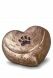 Urna mascota 'Corazón con pata'