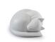 Urna para gato «Gato dormido» blanca
