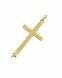 Colgante 'Fe' de oro amarillo 14k