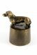 Urna bronce perro salchicha
