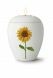 Miniurna ceramica con vela 'Girasol'