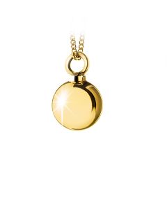Bijou cendres commémoratif cinéraire en or 14 carat petit cur