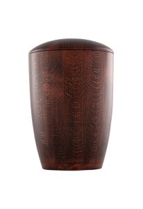 Urna funeraria de madera
