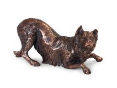 Mini urna escultura perro 'Border Collie'