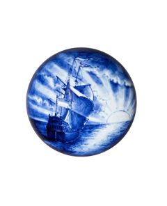 Miniurna cenizas 'Sailing' | el Delft azul
