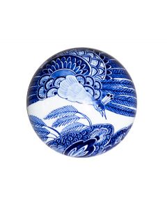 Miniurna cenizas 'Tempo Doeloe' | el Delft azul