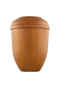 Urna funeraria de madera