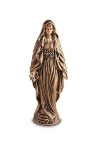 Escultura conmemorativa de María con brazos abiertos – hecha de bronce