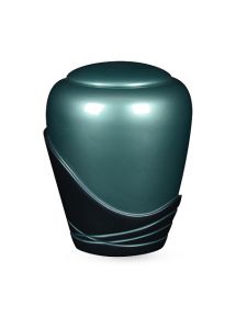 Urna fibra de vidrio 'Glossy' azul
