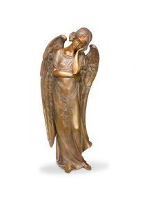 Escultura funeraria Ángel – 3D, libre, con taco de fijación en la parte inferior