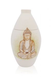 Urna pintada a mano 'Buda'