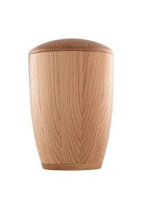 Urna funeraria de madera