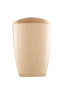 Urna funeraria de madera