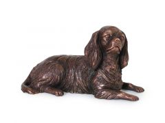 Mini urna escultura perro 'Cavalier King Charles Spaniel'