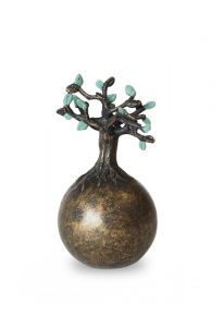 Mini urna bronce 'Árbol de la vida'