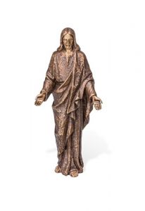 Escultura conmemorativa Jesús – 3D, libre, con taco de fijación en la parte inferior
