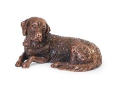Mini urna escultura perro 'Golden retriever'