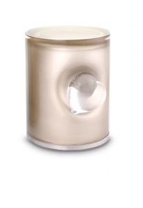 Mini-Urne funéraire cristal de Bohème