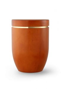 Urna funeraria de madera de aliso mango
