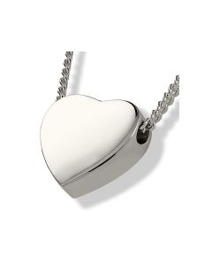 Joyería para ceniza en plata (925) corazón
